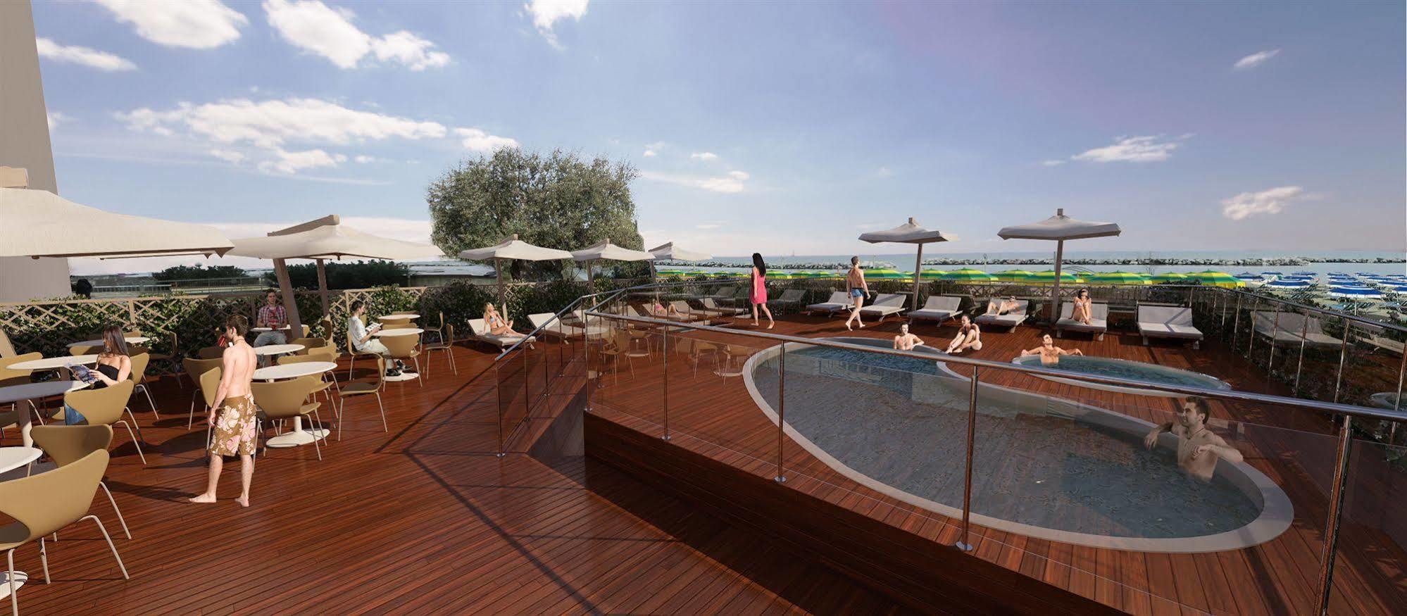 Hotel Baia ริมินี ภายนอก รูปภาพ
